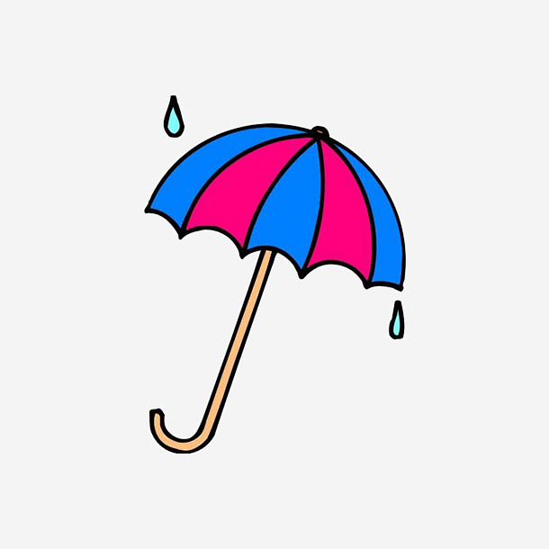手繪雨傘高清素材的創(chuàng)意應(yīng)用與風(fēng)格解析
